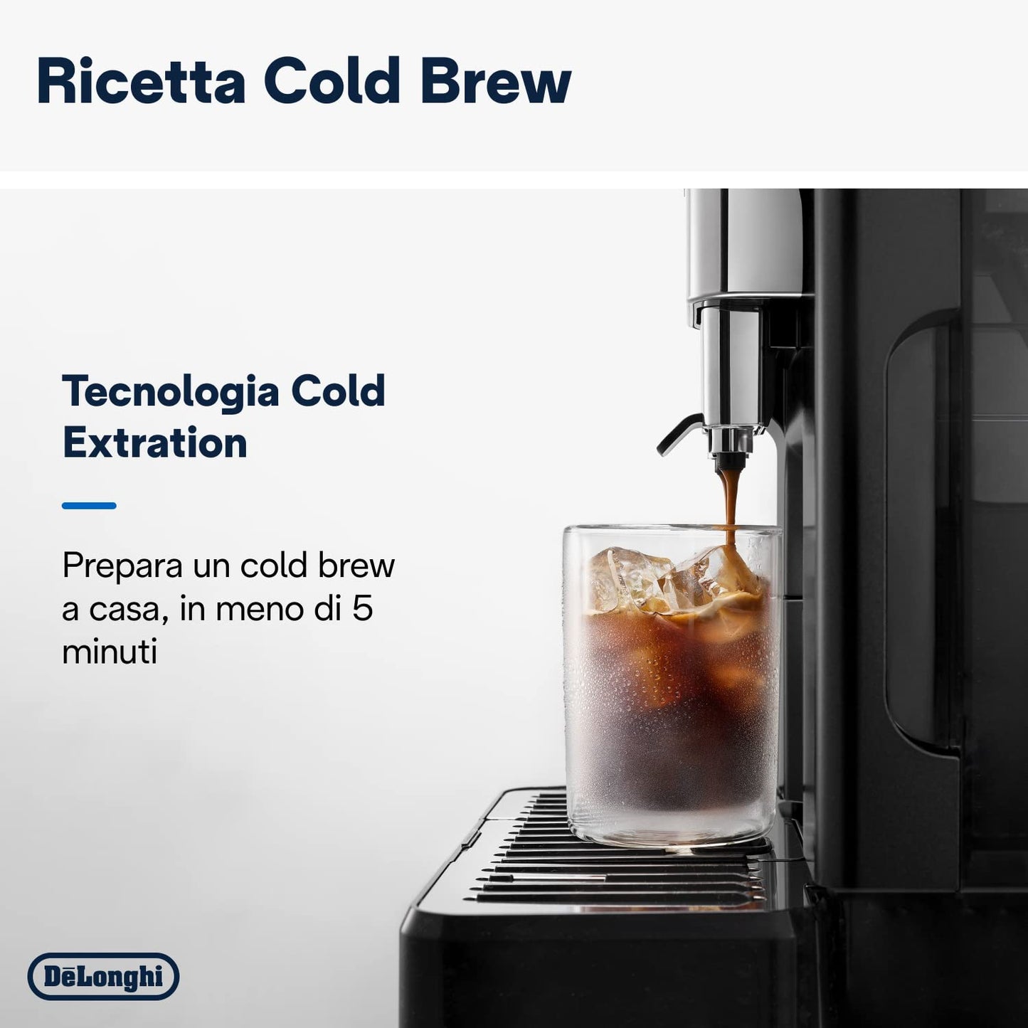 De'Longhi Eletta Explore ECAM452.67.G Macchina da Caffè Automatica con LatteCrema, oltre 50 Bevande, Grigia