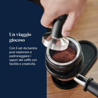 De'Longhi La Specialista Arte EC9155.W Macchina da Caffè Manuale con Macinacaffè e Kit Barista, Bianca