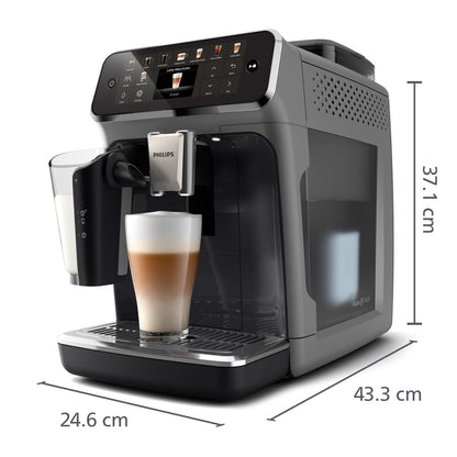 Philips Serie 5500 Macchina da Caffè Automatica con Caraffa LatteGo, 20 Bevande One Touch