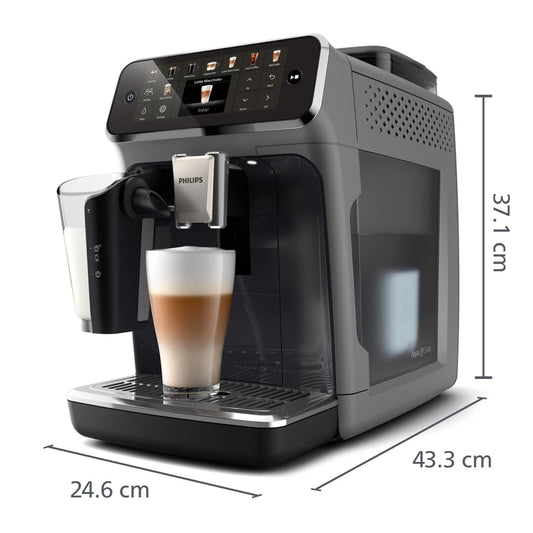 Philips Serie 5500 Macchina da Caffè Automatica con Caraffa LatteGo, 20 Bevande One Touch