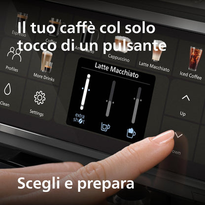 Philips Serie 5500 Macchina da Caffè Automatica con Caraffa LatteGo, 20 Bevande One Touch