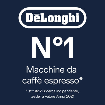 De'Longhi Dinamica Plus ECAM382.70.B Macchina da Caffè Automatica con LatteCrema, 18 Bevande, Nera