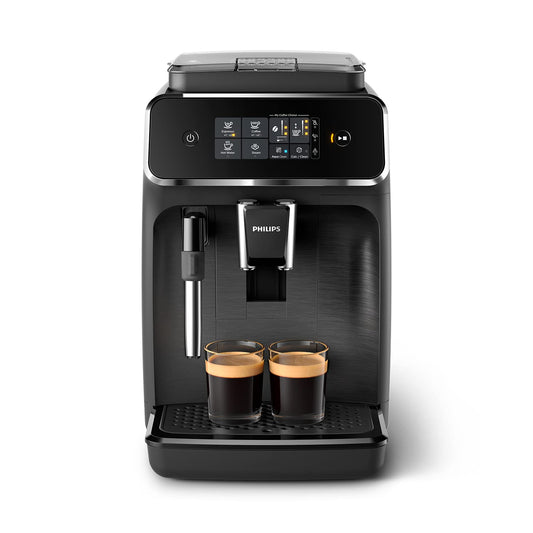 Philips Serie 2200 Macchina da Caffè Automatica con Montalatte, Espresso e Caffè, 2 Bevande One Touch