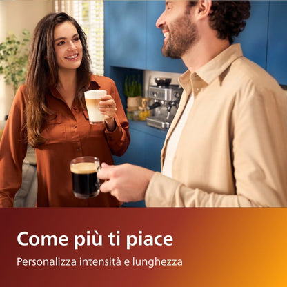 Philips Serie 5400 Macchina da Caffè Automatica con Caraffa LatteGo, 12 Bevande