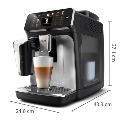 Philips Serie 5500 Macchina da Caffè Automatica con Caraffa LatteGo, 20 Bevande One Touch