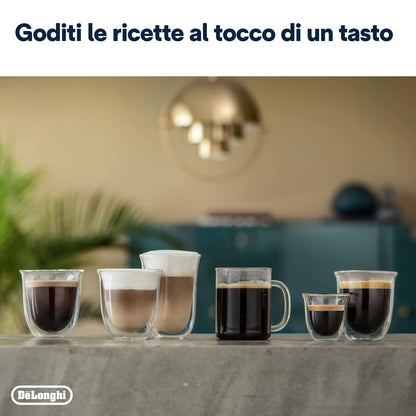 De'Longhi PrimaDonna Soul ECAM612.55.SB Macchina da Caffè Automatica con LatteCrema e Bean Adapt
