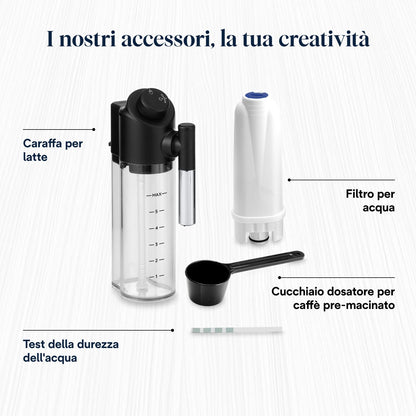 De'Longhi Magnifica Evo Next ECAM312.80.TB Macchina da Caffè Automatica con Montalatte e Display Touch