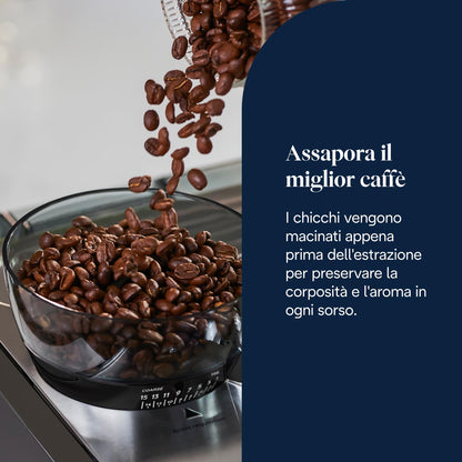 De'Longhi La Specialista Arte Macchina da Caffè Espresso, 3 Bevande, Nera