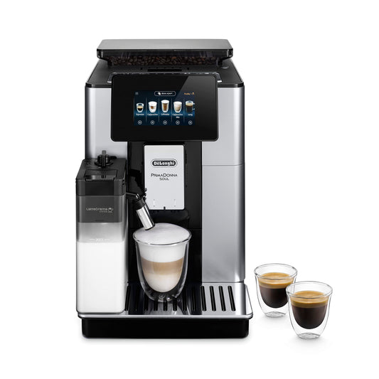 De'Longhi PrimaDonna Soul ECAM612.55.SB Macchina da Caffè Automatica con LatteCrema e Bean Adapt