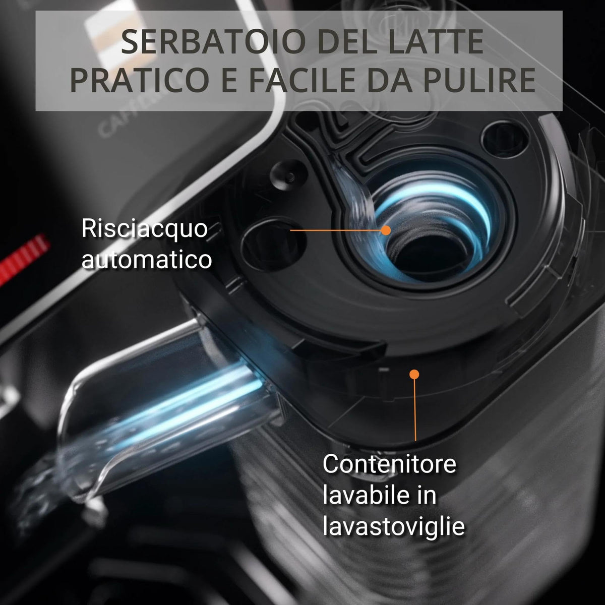 Krups Sensation Milk M50 EA912E Macchina da Caffè Automatica in Grani con Montalatte, Argento