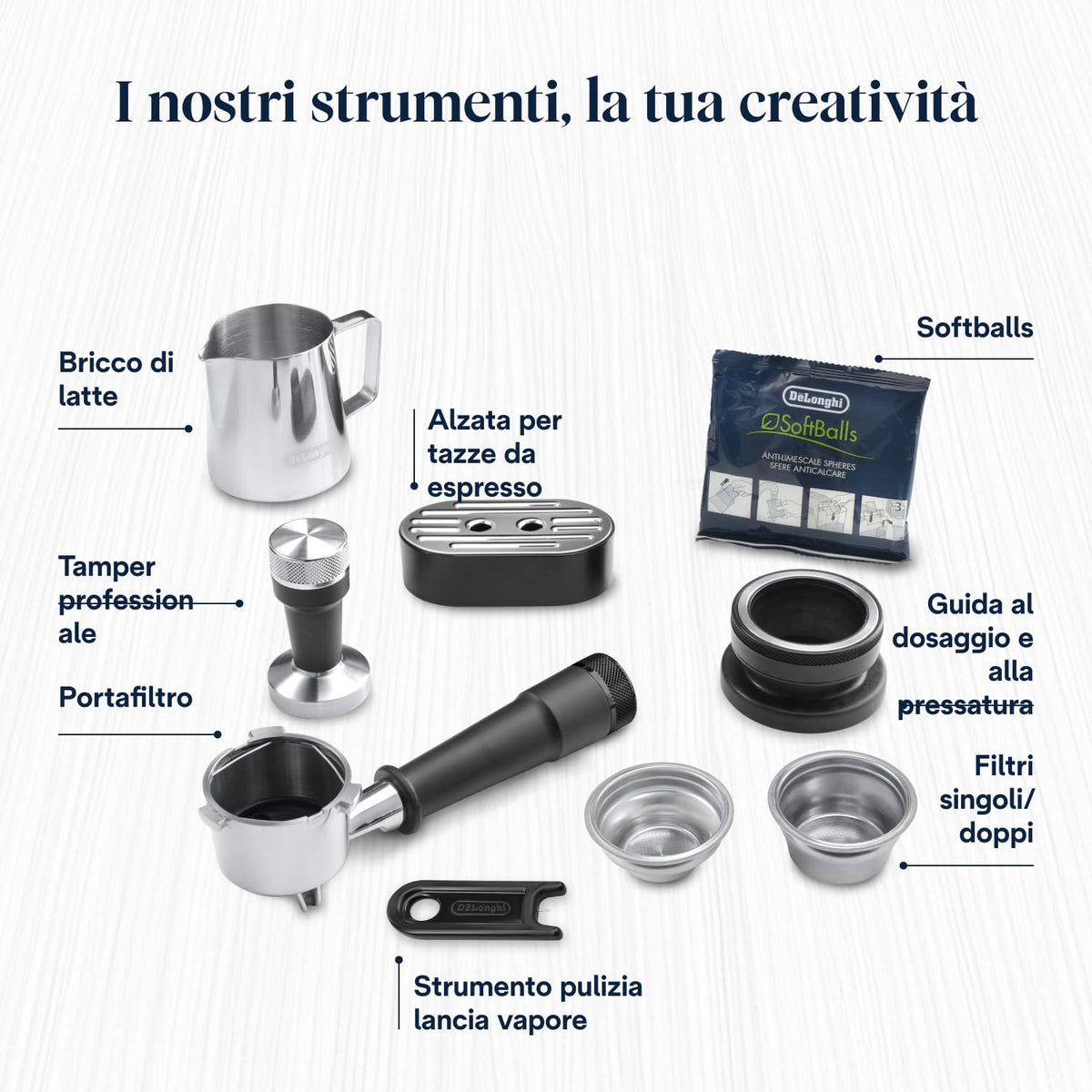 De'Longhi La Specialista Arte Macchina da Caffè Espresso, 3 Bevande, Nera
