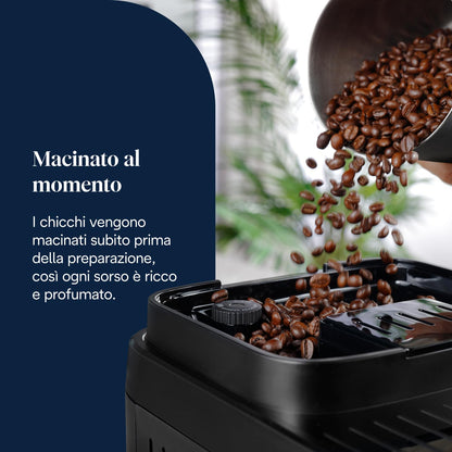 De'Longhi Magnifica Evo Next ECAM312.80.TB Macchina da Caffè Automatica con Montalatte e Display Touch