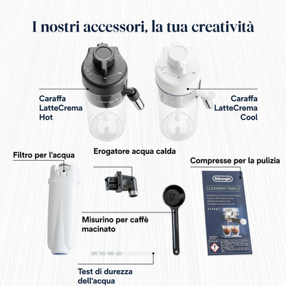 De'Longhi Magnifica Duo ECAM332.80.SXB Macchina da Caffè Automatica per Espresso e Cappuccino