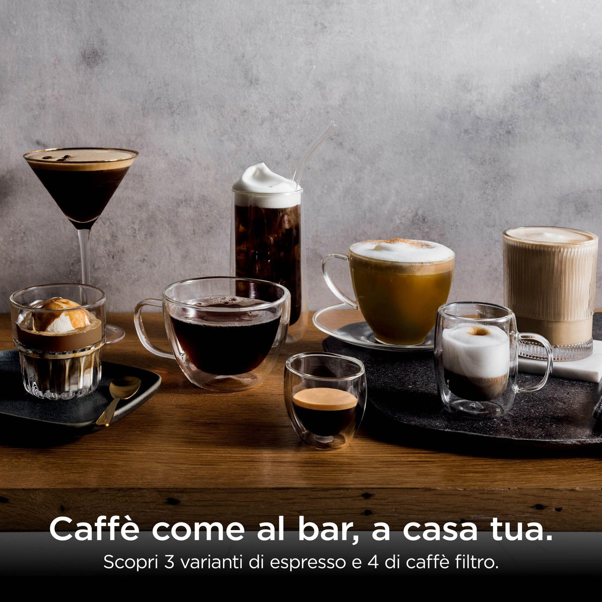 Ninja Luxe Premiere Macchina da Caffè 3 in 1 per Espresso e Cappuccino, Grigio Metallizzato